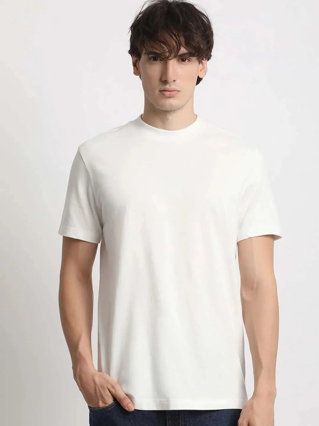 Half Face Printed Men's Shirt Half Sleeves Exclusive Summer Edition