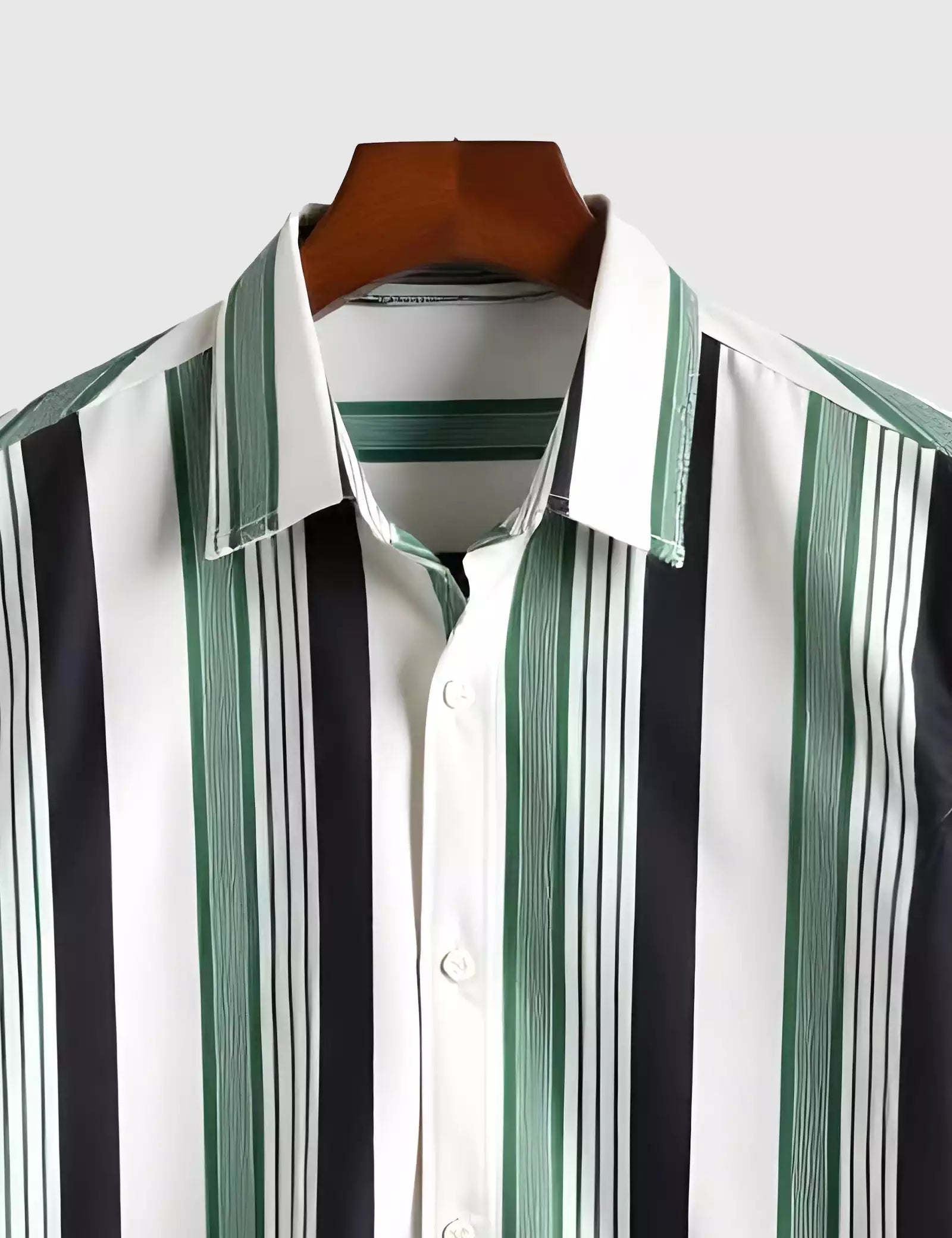 Multi Lining Printed Men's Shirt Half Sleeves Exclusive Summer Edition