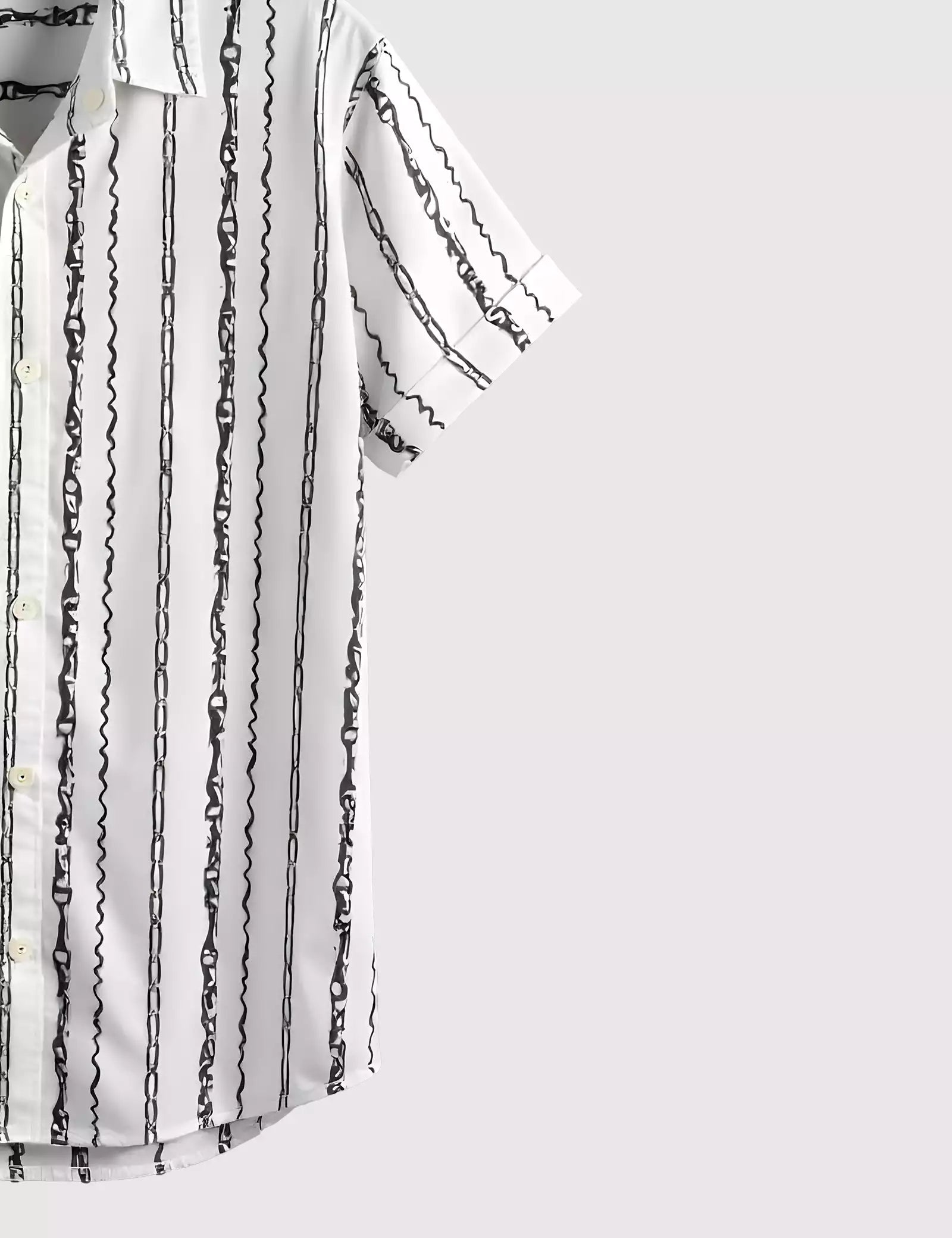 Straight Lining Men's Shirt Half Sleeves Exclusive Summer Edition